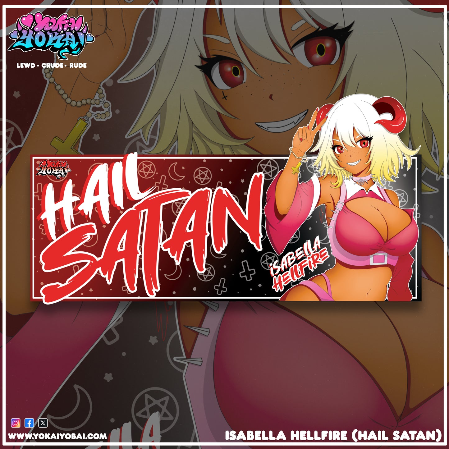 Isabella Helfire (Hail Satan) - YokaiYobai
