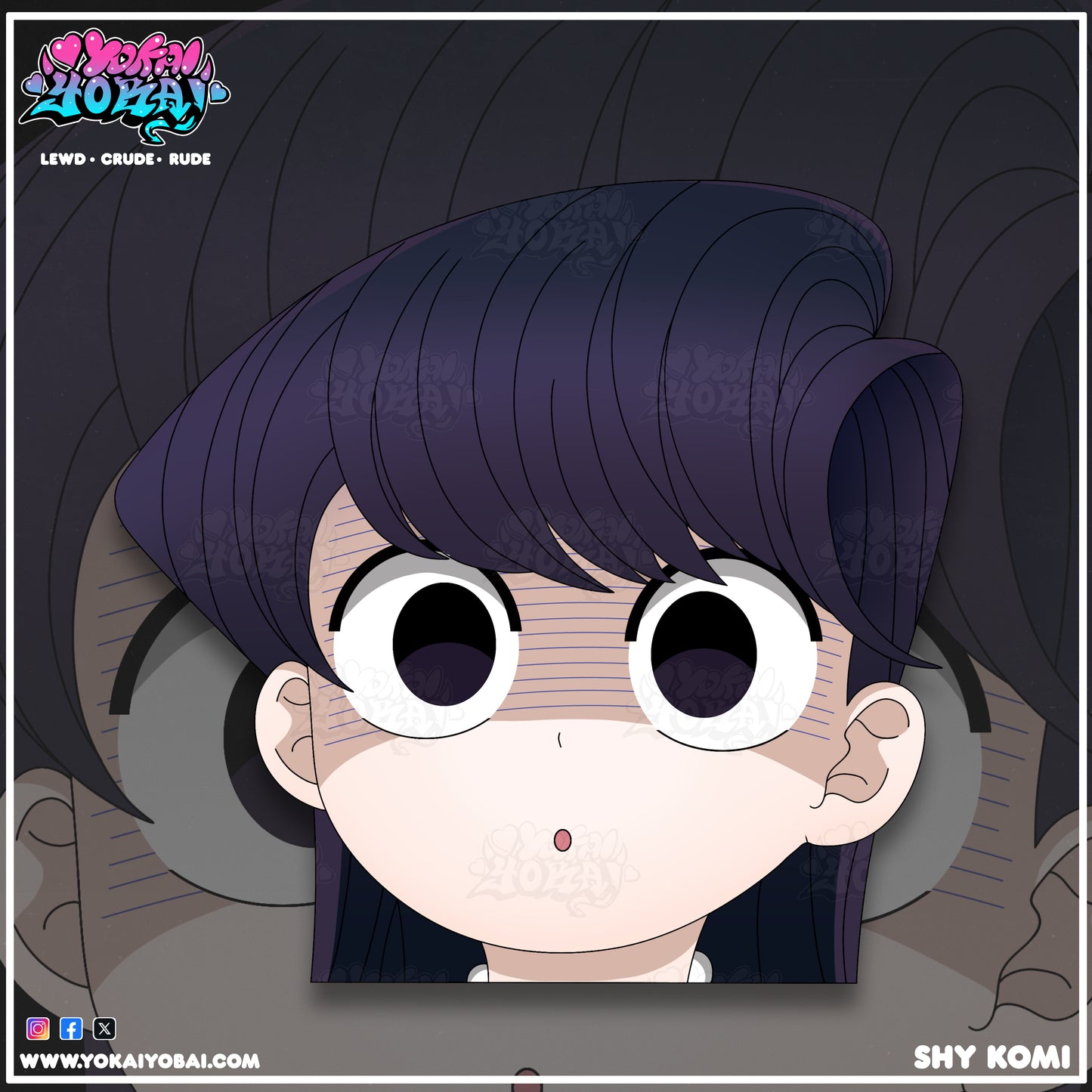 Shy Komi Peeker - YokaiYobai