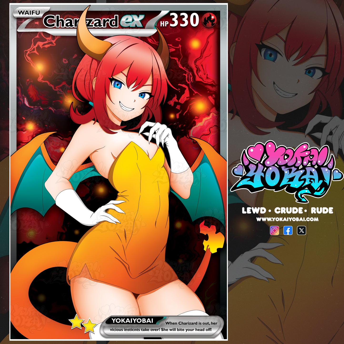 Waifu Charizard - YokaiYobai