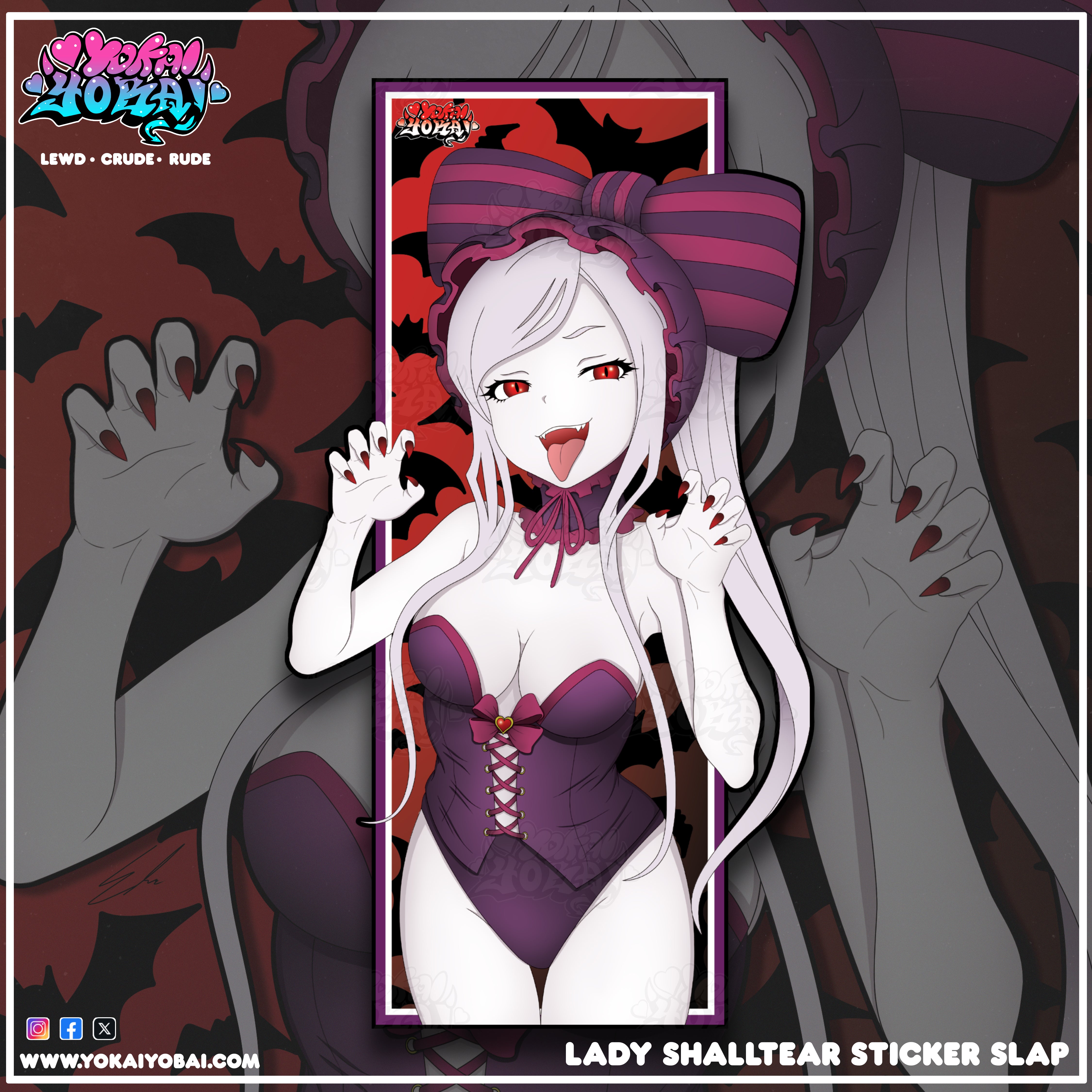 Lady Shalltear (Sticker Slap) Available 7/27