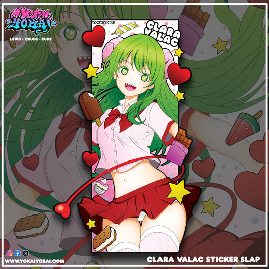 Clara Valac (Sticker Slap) Available 7/27