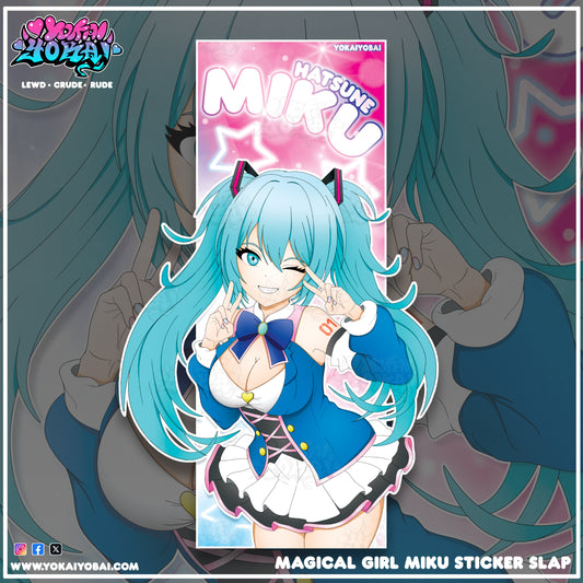Magical Girl Miku (Sticker Slap)