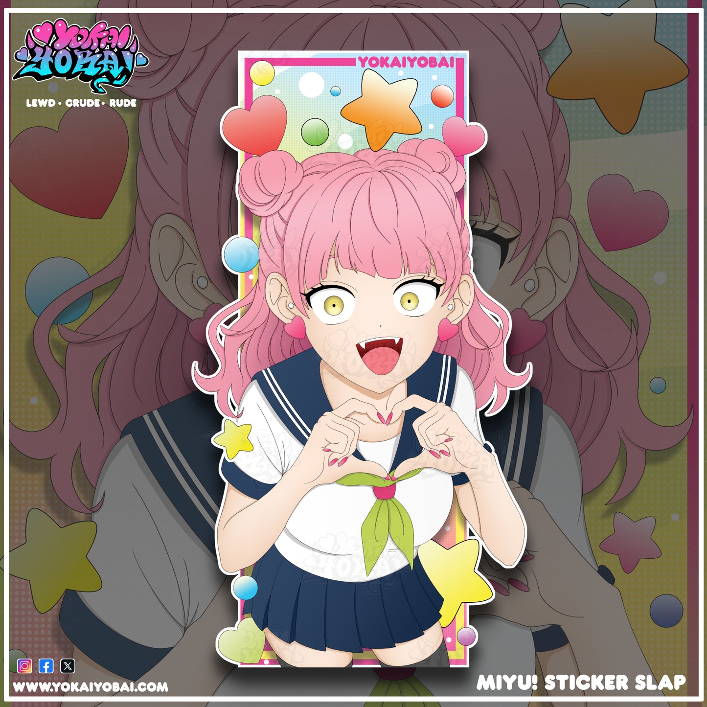 Miyu! (Sticker Slap) Available 7/27
