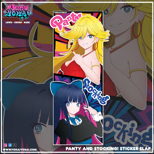 Panty and Stocking! (Sticker Slap) Available 7/27